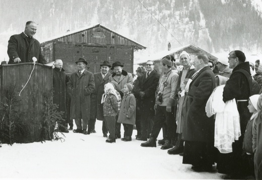 1963, Eröffnung Einsersessellift Glocknerblick
