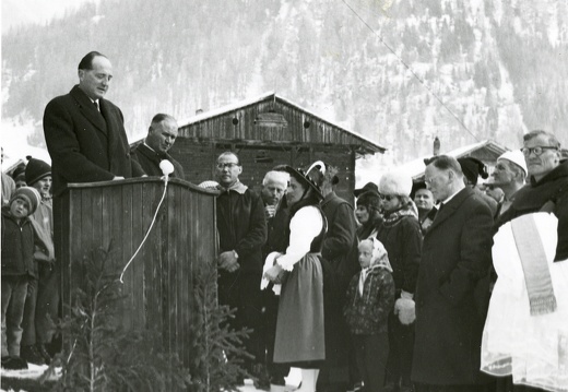 1963, Eröffnung Einsersessellift Glocknerblick