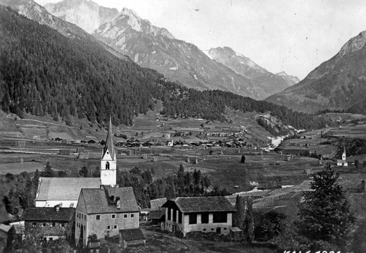 Blick auf Ködnitz und Großdorf