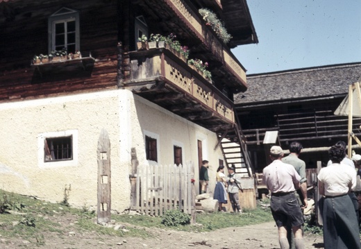 1956, Dreharbeiten Försterliesl