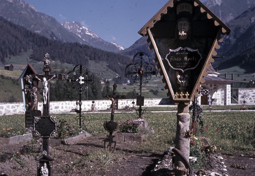 1956, Friedhof Kals