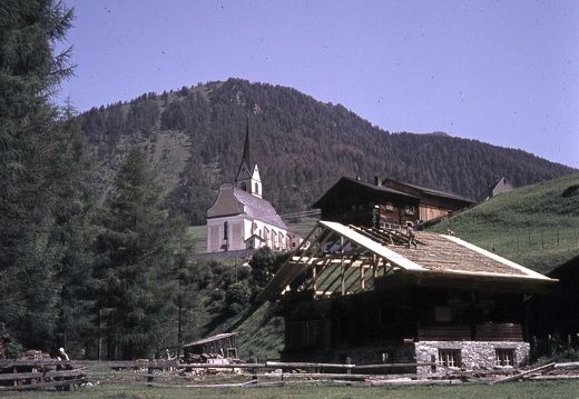 1956, "Dachern" beim Holes