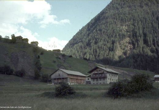Hochwasser 1966, Weiskopf in Lesach