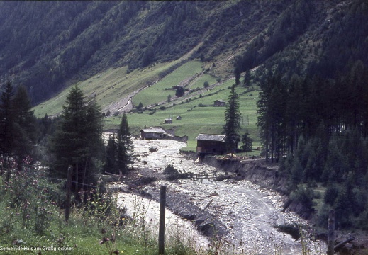 Hochwasser 1966, Muchinger in Lana