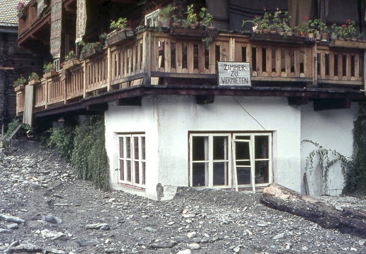 Hochwasser 1966, Haus Oberhauser, Ködnitzbach