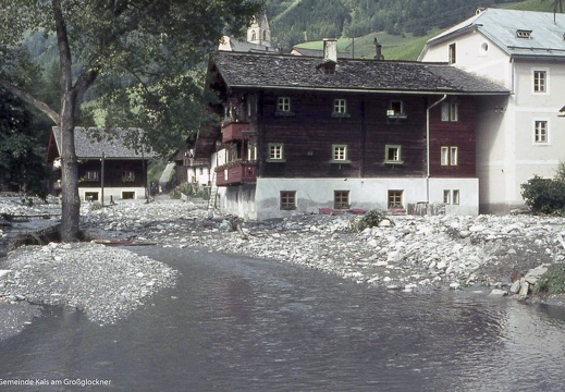 Hochwasser 1966, Unterködnitz, Glocknerwirt