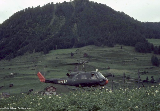 Hochwasser 1966, Versorgungsflüge