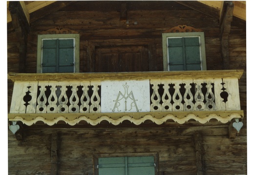 Balkon in Kals