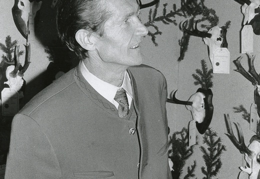 1975, Jagdpächter Kristner Jos (Holaus)