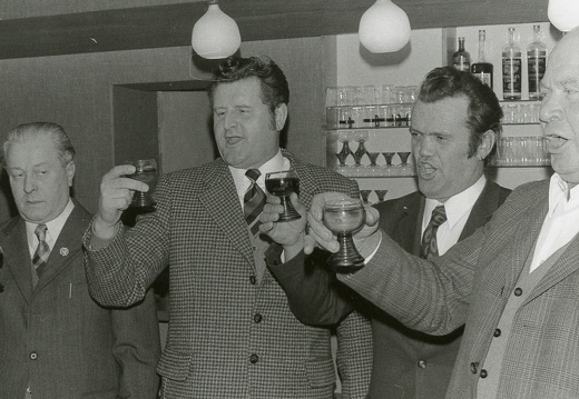 1975, Sepp Huter  - 25 Jahre Kapellmeister