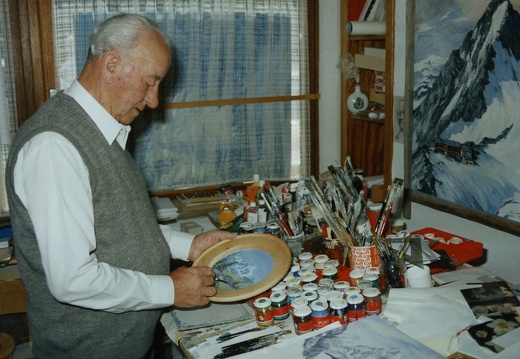 Glocknemaler Simon Oberlohr