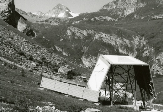 1994, Materialseilbahn zur Adlersruhe