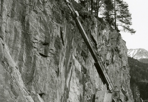 1995, Sicherungsarbeiten am "Peischla Berg"