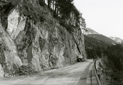 1995, Sicherungsarbeiten am "Peischla Berg"