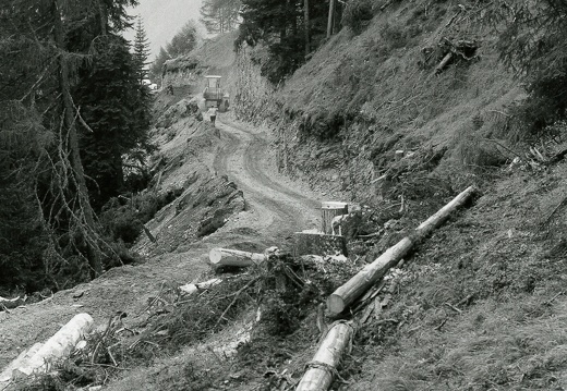 1976, Bau der Kalser Glocknerstraße