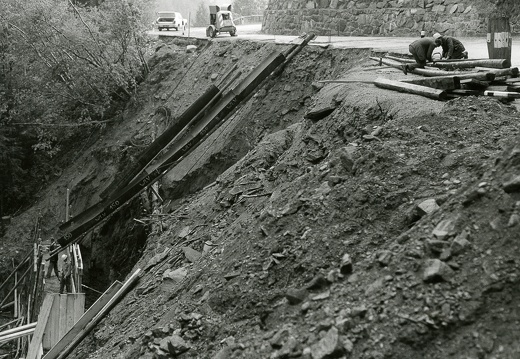 1975, Kalser Straße bei Staniska