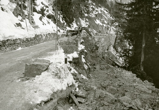 1976, Bau der Kalser Glocknerstraße