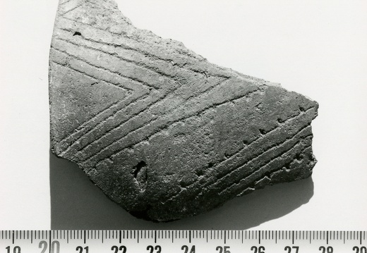 1975, Keramikfragment, 5. Jahrtausend v. Chr