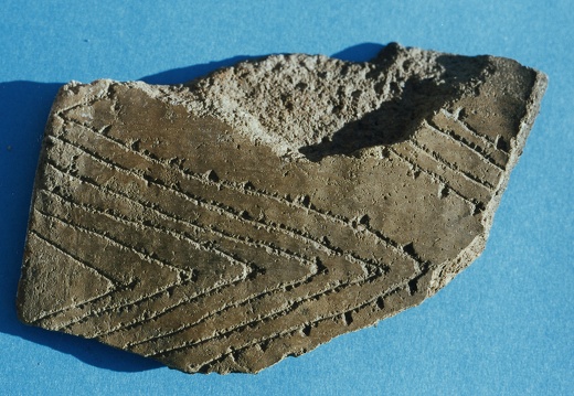 1975, Keramikfragment, 5. Jahrtausend v. Chr