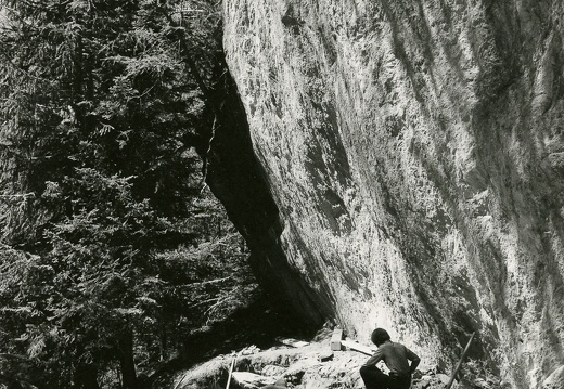 1975, Felsenkapelle Gradonna