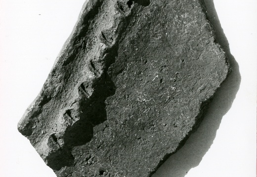 1975, Keramikfragment, 5. Jahrtausend v. Chr