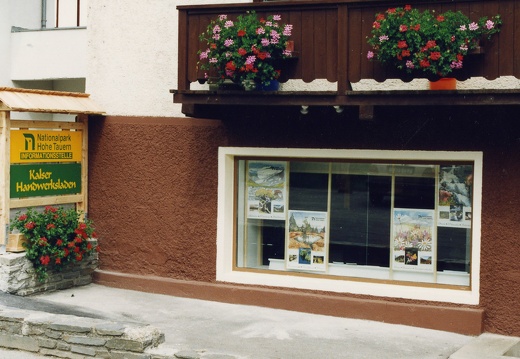 1994, Eröffnung Handwerksladen und Nationalparkinfostelle