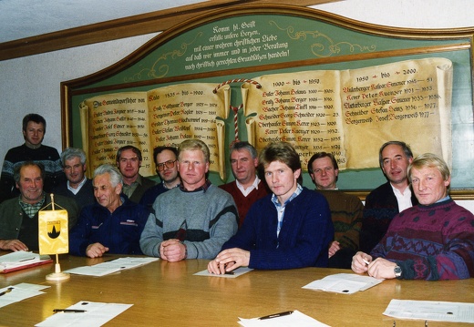 1992, Kalser Gemeinderat