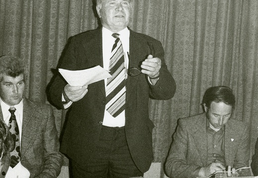 1977, Amstübergabe Bürgermeister