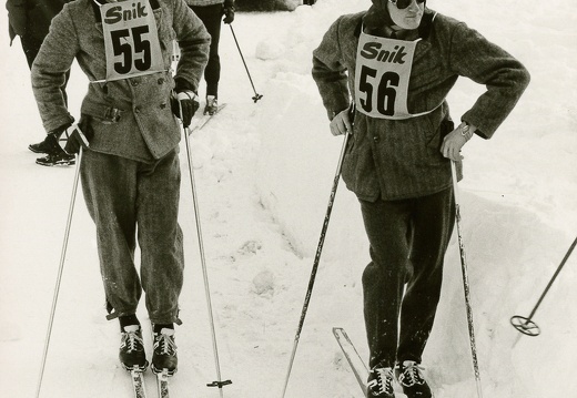 1976, Volkslanglauf 4 km  Loipe Taurer