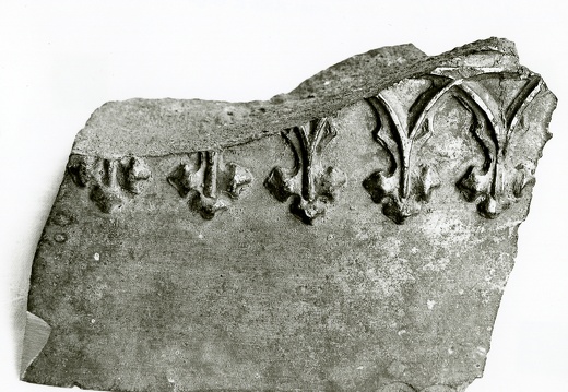 1975, Tonscherbe - Fundfragment aus Gradonna