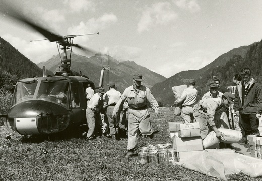 Hochwasser 1966, Bundesheer