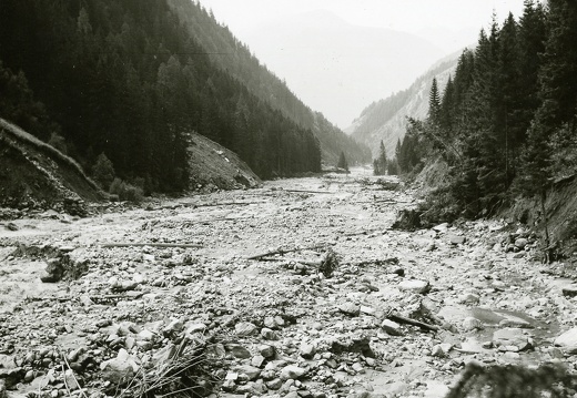 Hochwasser 1966, Haslacher Ebene