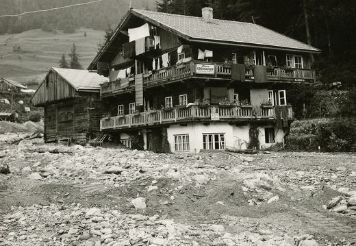 Hochwasser 1966, Haus Oberhauser, Ködnitzbach