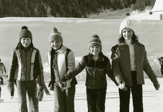 ca. 1976, Eislaufplatz Unterburg