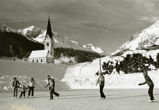 ca. 1976, Eislaufplatz Unterburg
