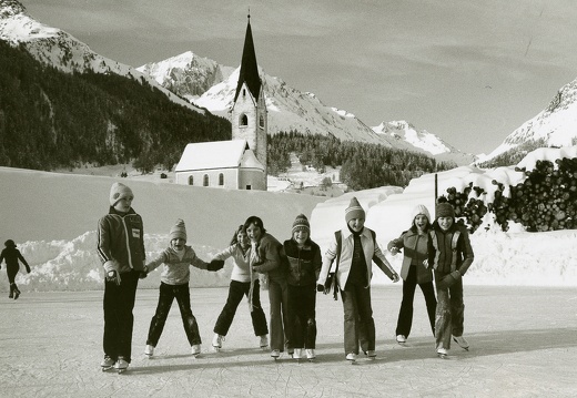 ca. 1976, Eislaufplatz Unterburg