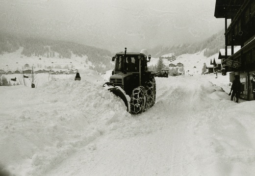 1988, Ködnitz, Winterdienst