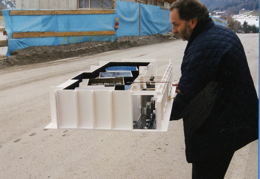 1999, Modell für Glocknerausstellung 