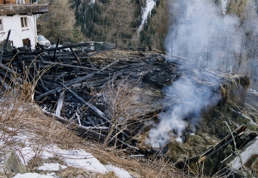 2003, Brand Futterhaus Rubisoi