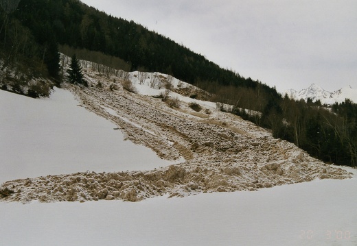 2000, Lawine Haslacher Ebene