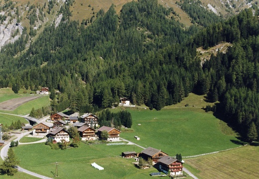 1999, Luftbild Burg
