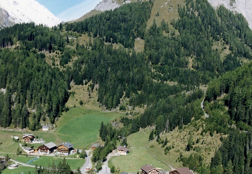 1999, Luftbild Burg-Taurer