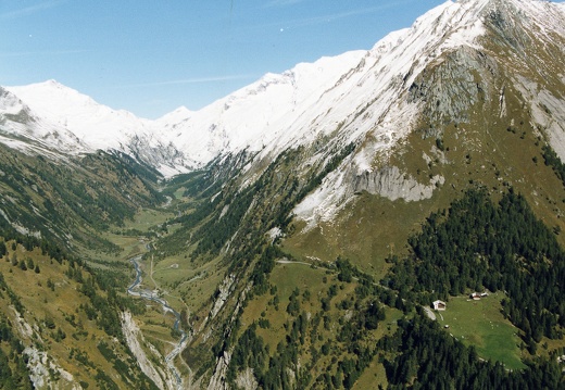 1999, Luftbild Dorfertal