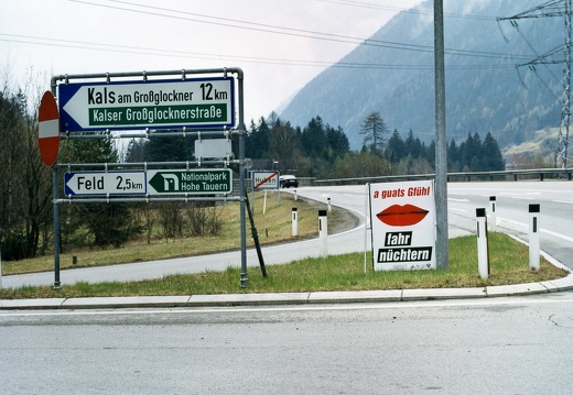 2003, Abzweigung Kals