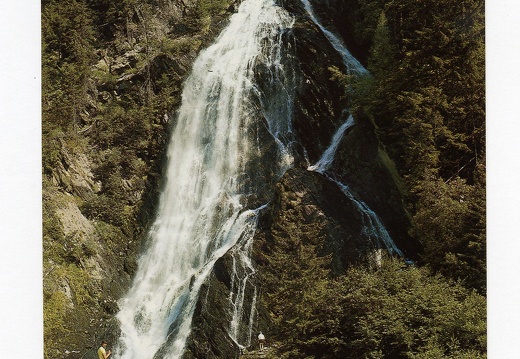Ansichskarte Schleierwasserfall