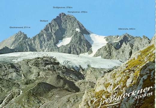 Ansichtskarte Großglockner