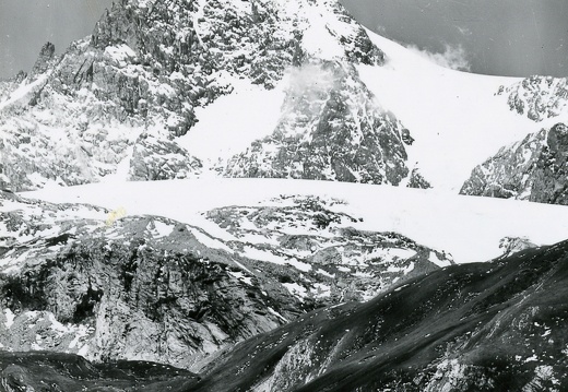 Ansichtskarte Lucknerhütte mit Großglockner