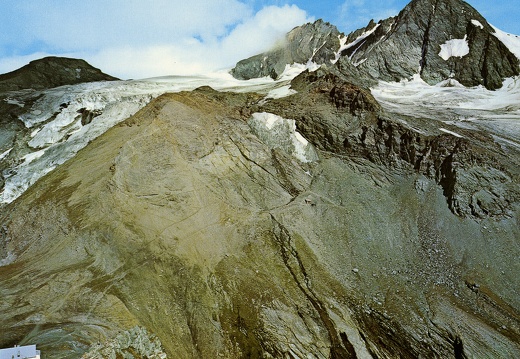 Ansichtskarte Stüdlhütte mit Großglockner