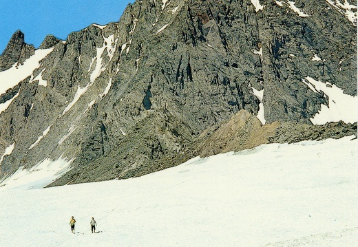 Ansichtskarte Stüdlhütte mit Großglockner