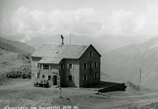 Ansichtskarte Glorerhütte
